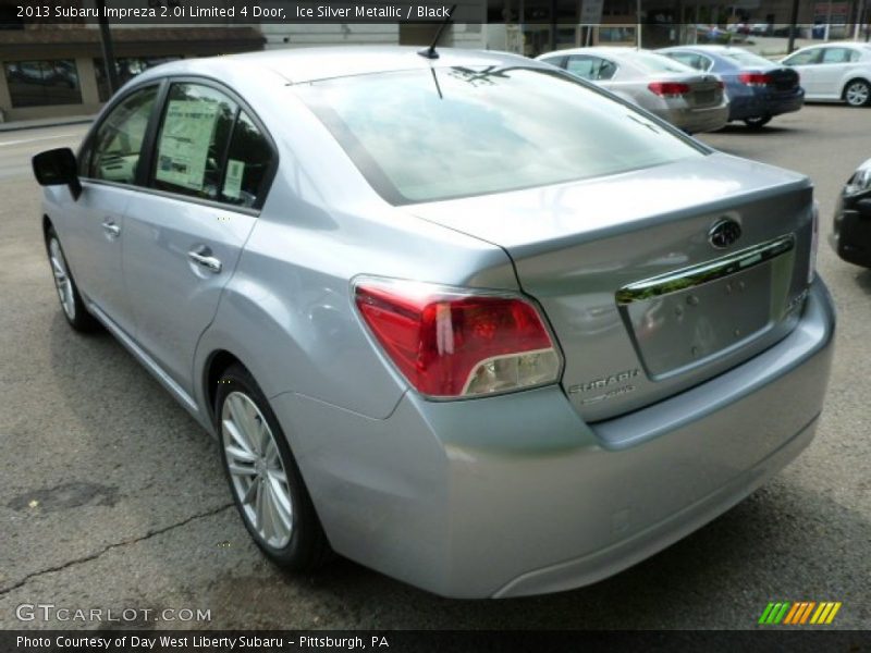 Ice Silver Metallic / Black 2013 Subaru Impreza 2.0i Limited 4 Door