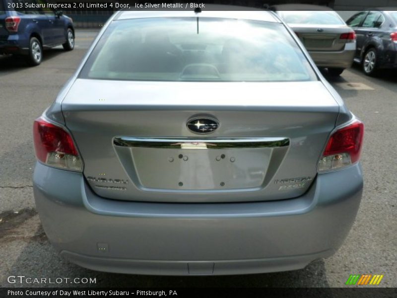 Ice Silver Metallic / Black 2013 Subaru Impreza 2.0i Limited 4 Door