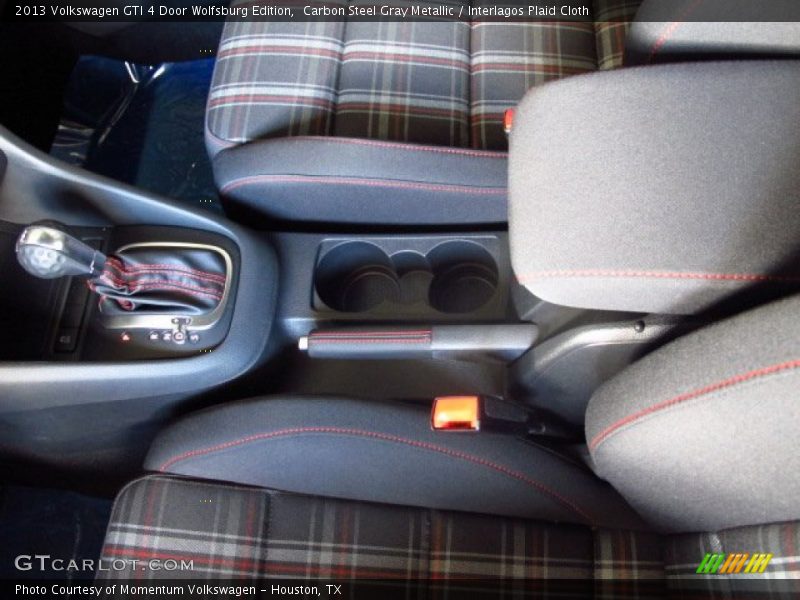 Carbon Steel Gray Metallic / Interlagos Plaid Cloth 2013 Volkswagen GTI 4 Door Wolfsburg Edition