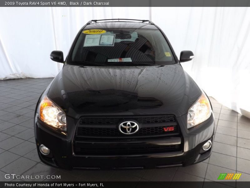 Black / Dark Charcoal 2009 Toyota RAV4 Sport V6 4WD
