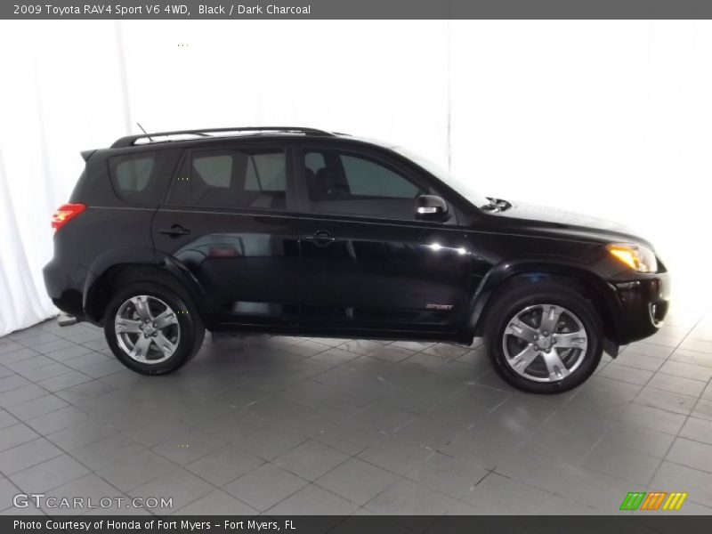 Black / Dark Charcoal 2009 Toyota RAV4 Sport V6 4WD