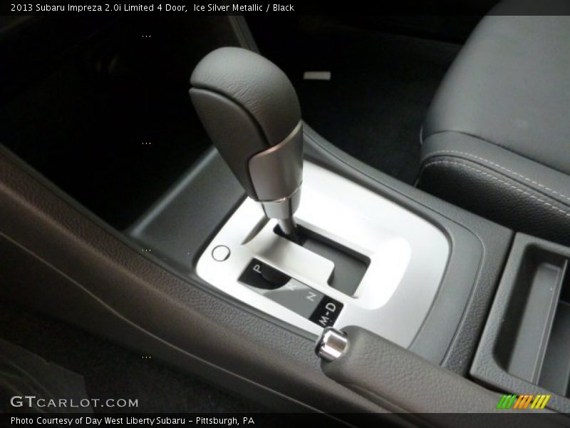 Ice Silver Metallic / Black 2013 Subaru Impreza 2.0i Limited 4 Door