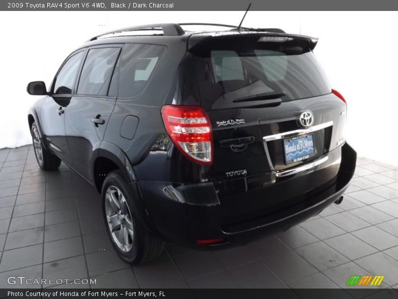 Black / Dark Charcoal 2009 Toyota RAV4 Sport V6 4WD
