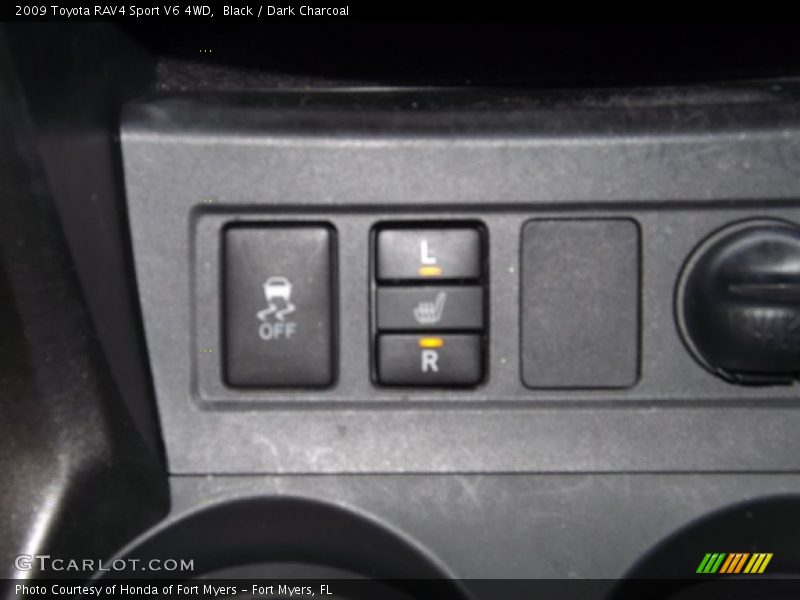 Black / Dark Charcoal 2009 Toyota RAV4 Sport V6 4WD