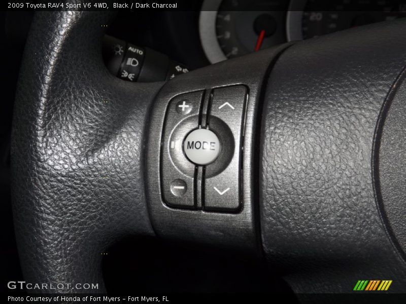 Black / Dark Charcoal 2009 Toyota RAV4 Sport V6 4WD