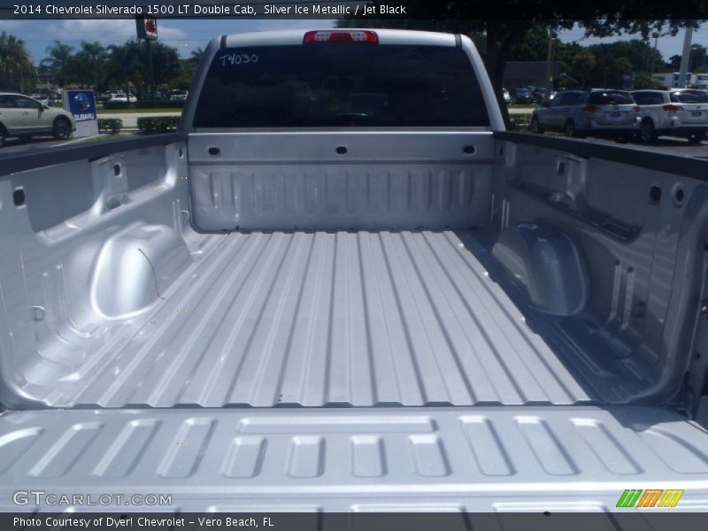 Silver Ice Metallic / Jet Black 2014 Chevrolet Silverado 1500 LT Double Cab