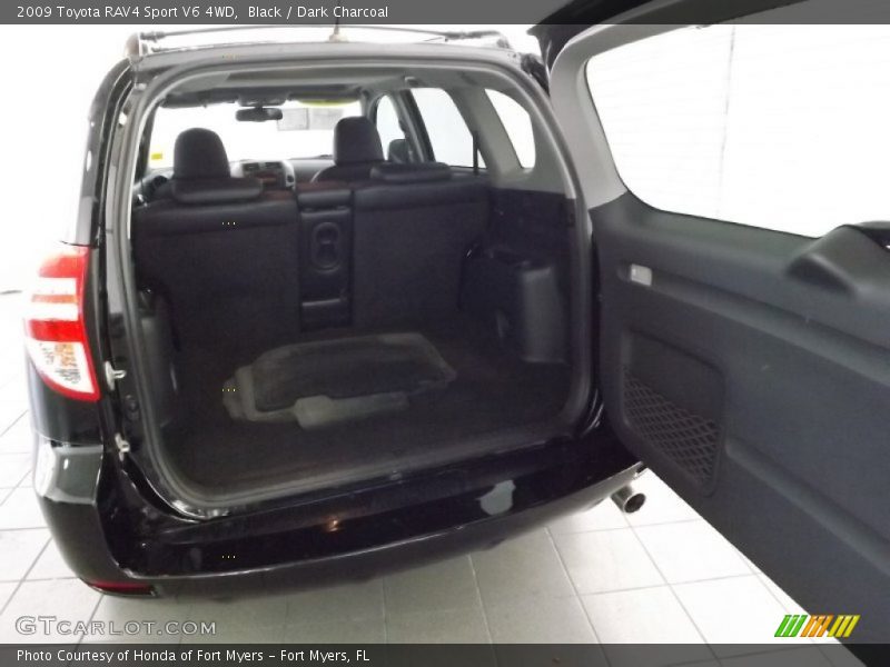 Black / Dark Charcoal 2009 Toyota RAV4 Sport V6 4WD