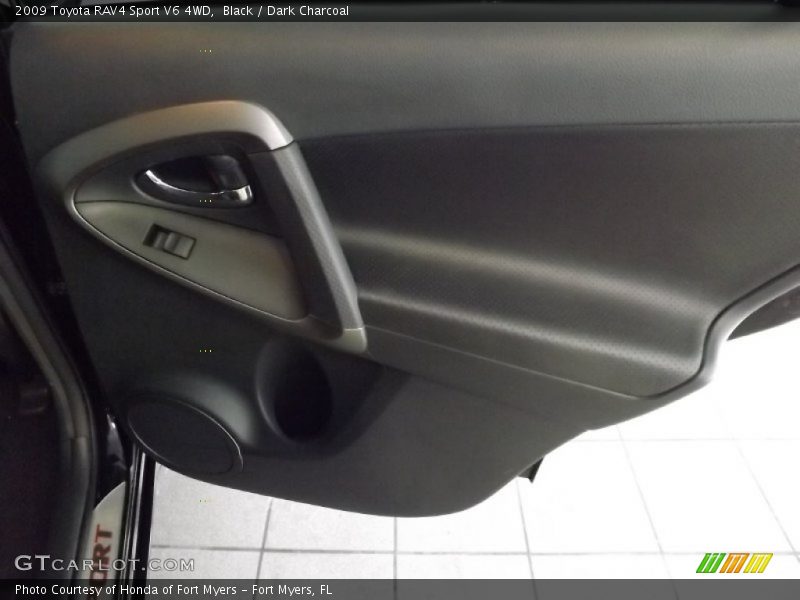 Black / Dark Charcoal 2009 Toyota RAV4 Sport V6 4WD