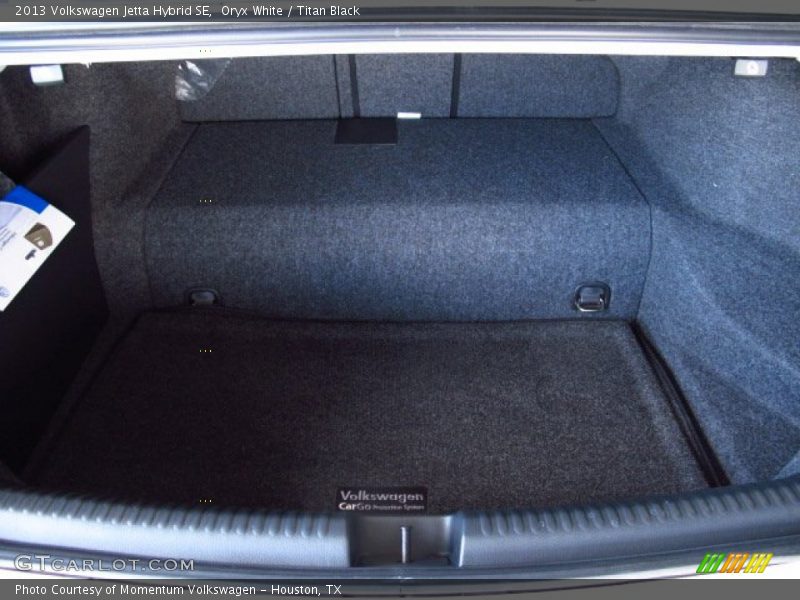 Oryx White / Titan Black 2013 Volkswagen Jetta Hybrid SE