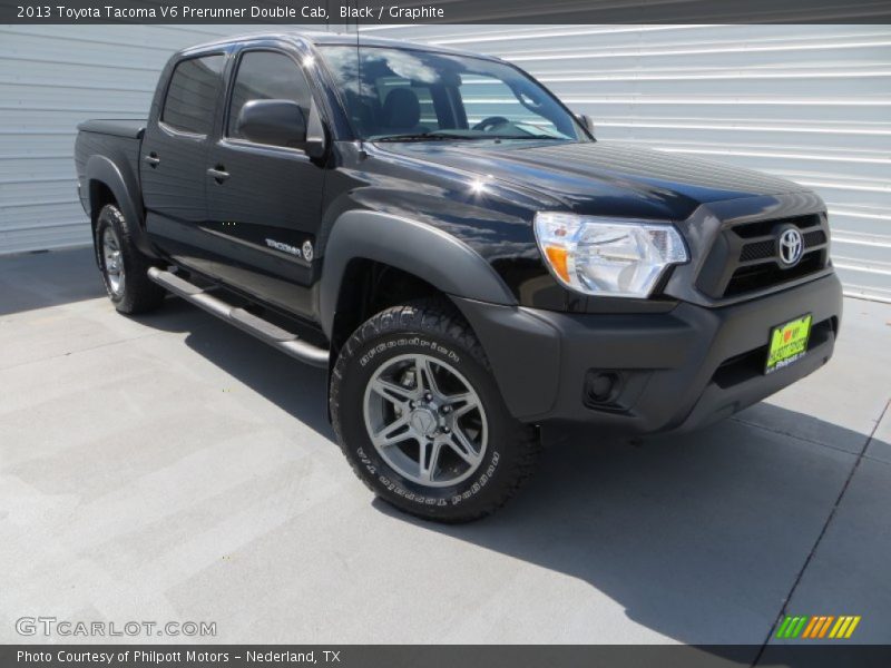 Black / Graphite 2013 Toyota Tacoma V6 Prerunner Double Cab