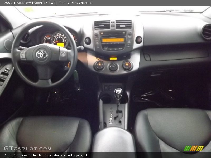 Black / Dark Charcoal 2009 Toyota RAV4 Sport V6 4WD