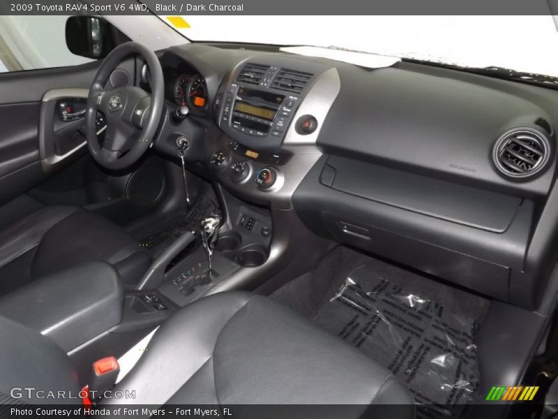 Black / Dark Charcoal 2009 Toyota RAV4 Sport V6 4WD