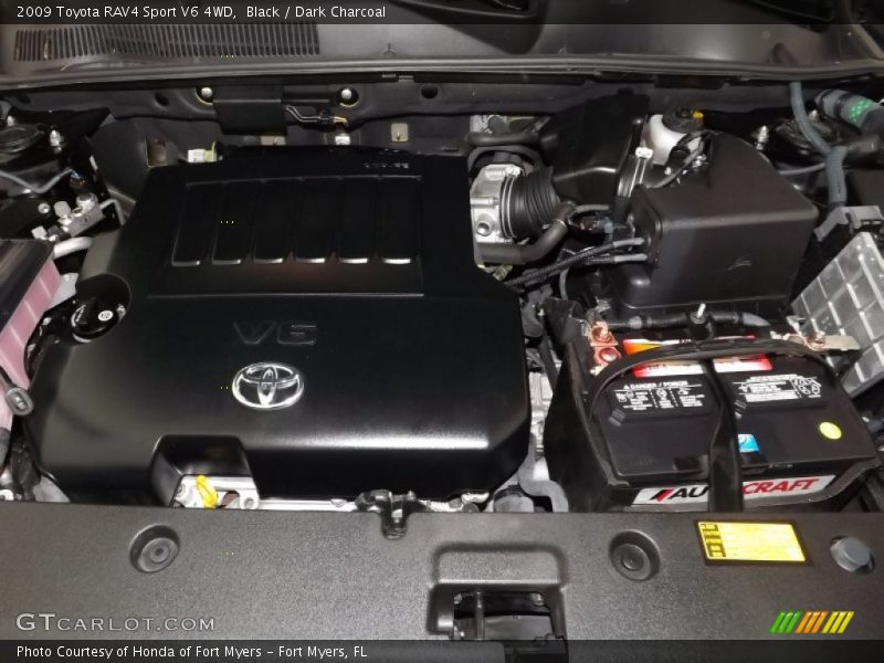 Black / Dark Charcoal 2009 Toyota RAV4 Sport V6 4WD