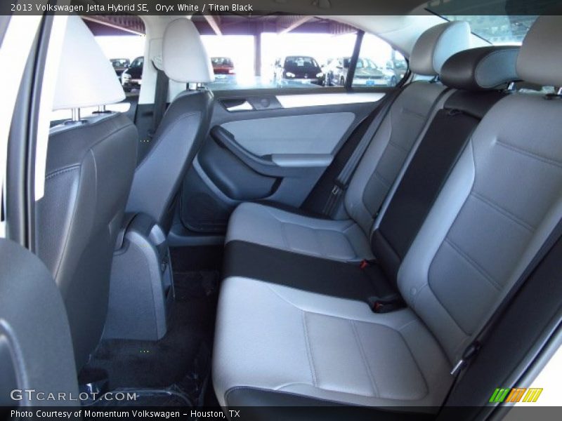 Oryx White / Titan Black 2013 Volkswagen Jetta Hybrid SE