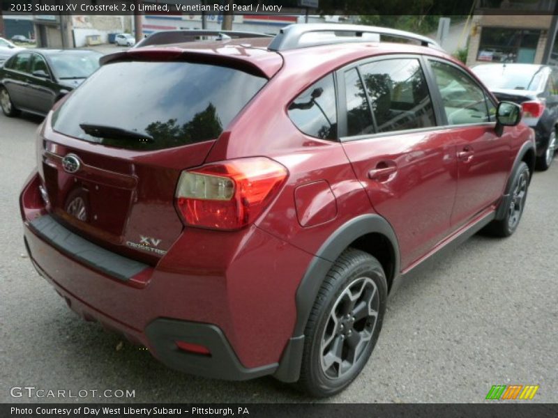 Venetian Red Pearl / Ivory 2013 Subaru XV Crosstrek 2.0 Limited