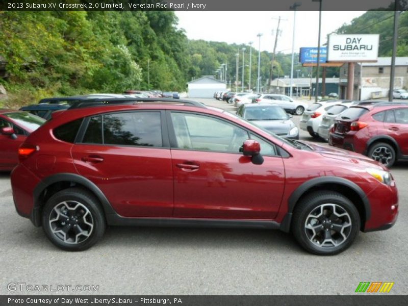 Venetian Red Pearl / Ivory 2013 Subaru XV Crosstrek 2.0 Limited