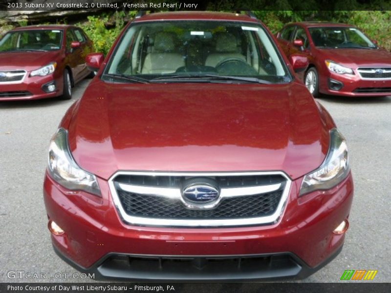 Venetian Red Pearl / Ivory 2013 Subaru XV Crosstrek 2.0 Limited