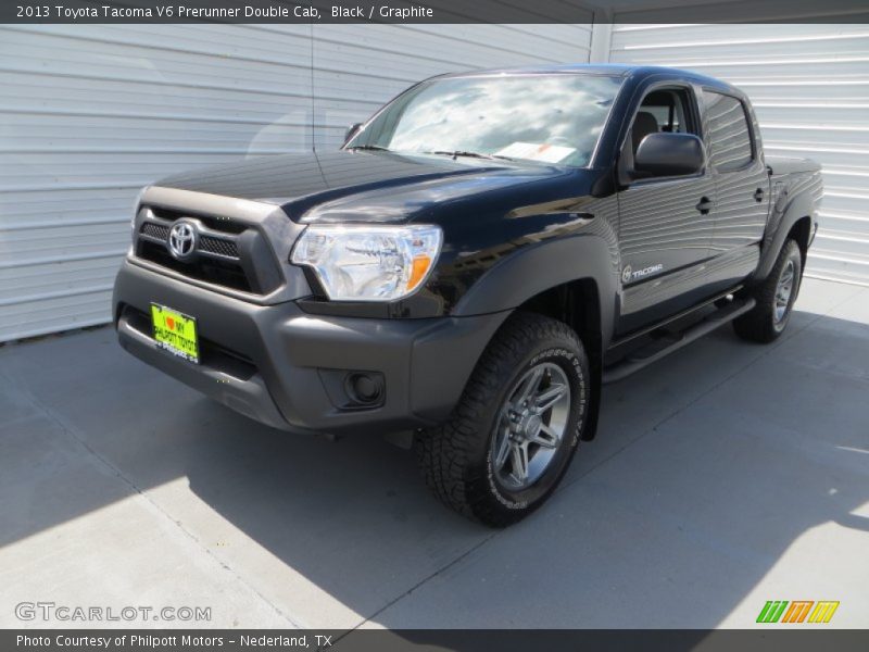 Black / Graphite 2013 Toyota Tacoma V6 Prerunner Double Cab