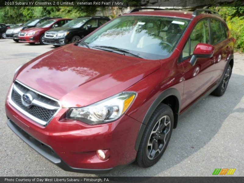 Venetian Red Pearl / Ivory 2013 Subaru XV Crosstrek 2.0 Limited