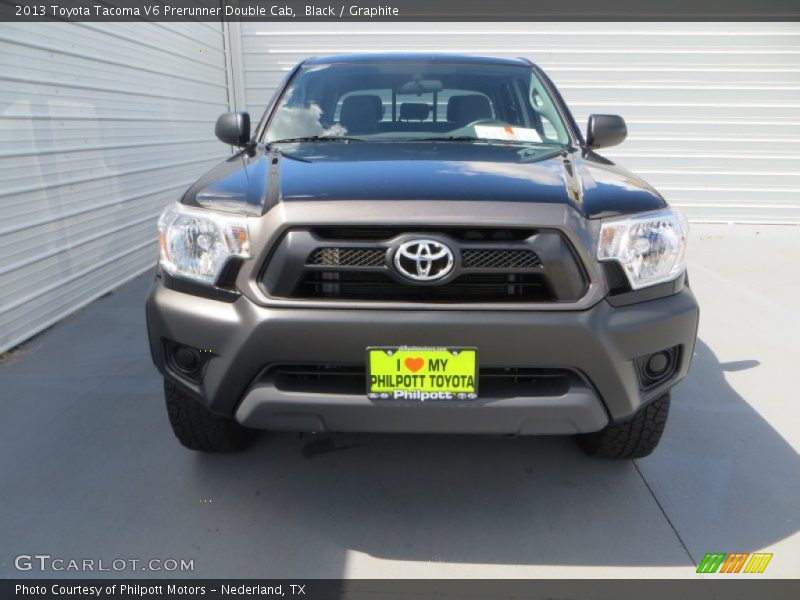 Black / Graphite 2013 Toyota Tacoma V6 Prerunner Double Cab