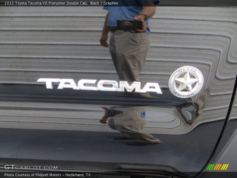 Black / Graphite 2013 Toyota Tacoma V6 Prerunner Double Cab