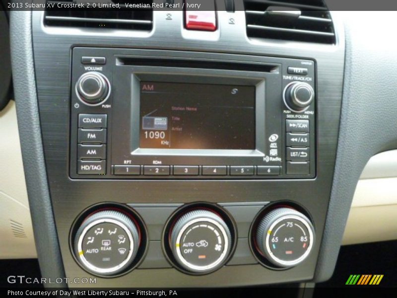 Venetian Red Pearl / Ivory 2013 Subaru XV Crosstrek 2.0 Limited