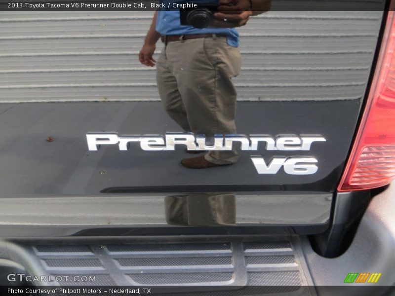 Black / Graphite 2013 Toyota Tacoma V6 Prerunner Double Cab