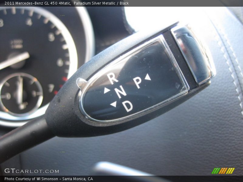 Palladium Silver Metallic / Black 2011 Mercedes-Benz GL 450 4Matic