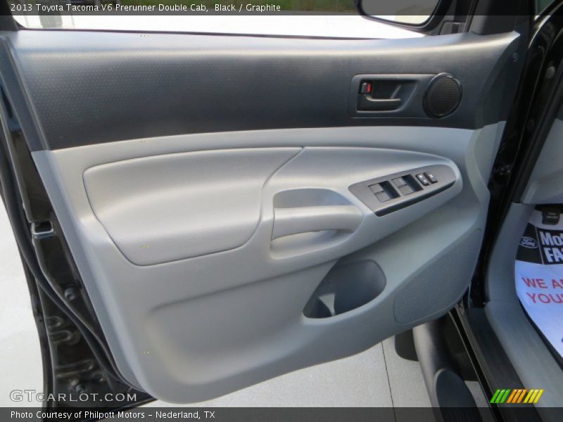 Black / Graphite 2013 Toyota Tacoma V6 Prerunner Double Cab