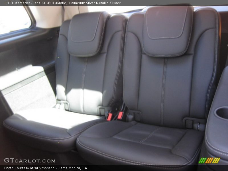 Palladium Silver Metallic / Black 2011 Mercedes-Benz GL 450 4Matic