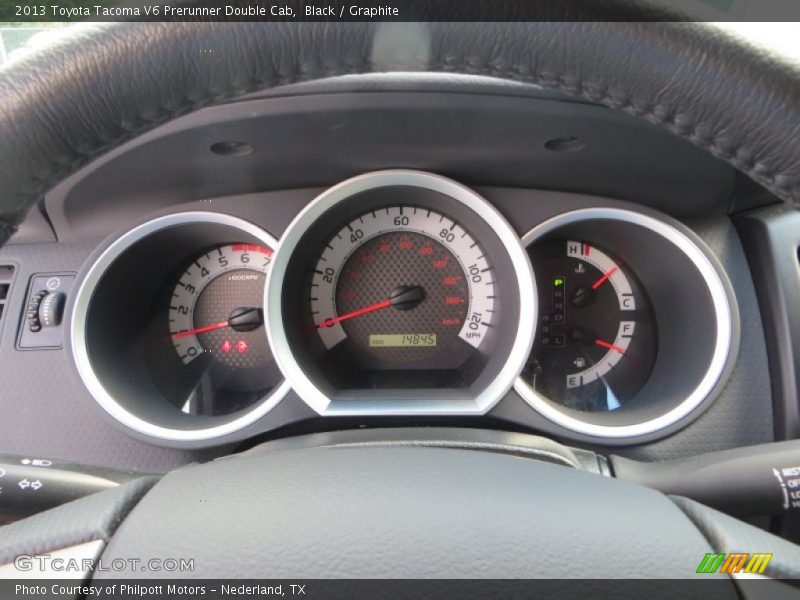 Black / Graphite 2013 Toyota Tacoma V6 Prerunner Double Cab
