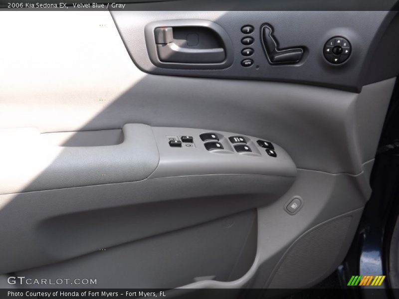 Velvet Blue / Gray 2006 Kia Sedona EX