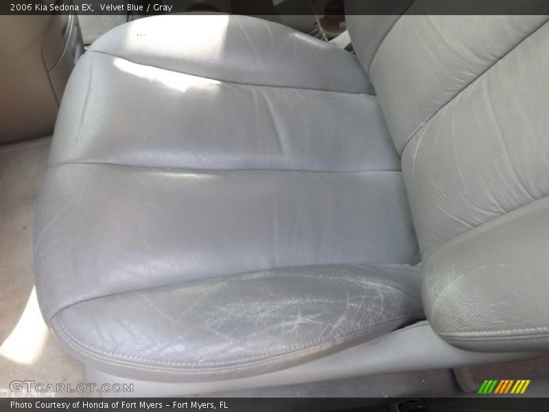 Velvet Blue / Gray 2006 Kia Sedona EX