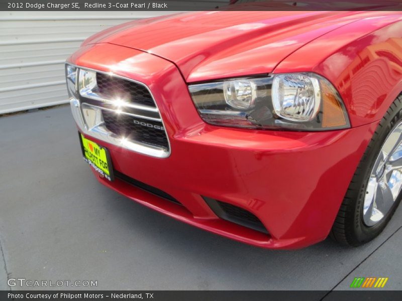 Redline 3-Coat Pearl / Black 2012 Dodge Charger SE