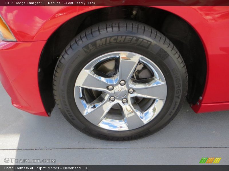 Redline 3-Coat Pearl / Black 2012 Dodge Charger SE