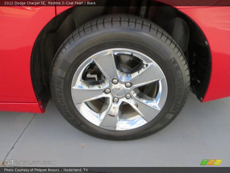 Redline 3-Coat Pearl / Black 2012 Dodge Charger SE