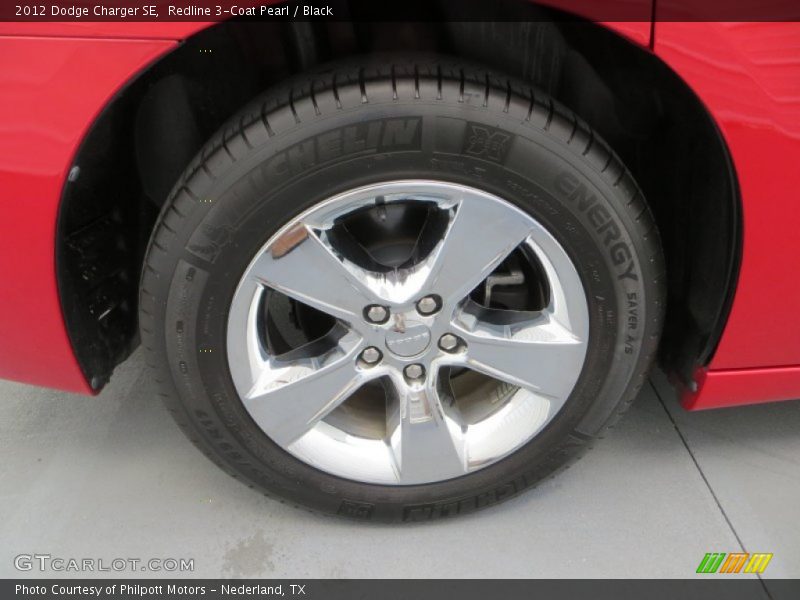 Redline 3-Coat Pearl / Black 2012 Dodge Charger SE