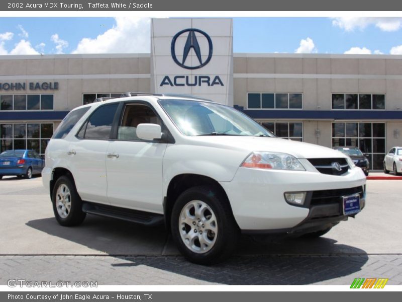 Taffeta White / Saddle 2002 Acura MDX Touring