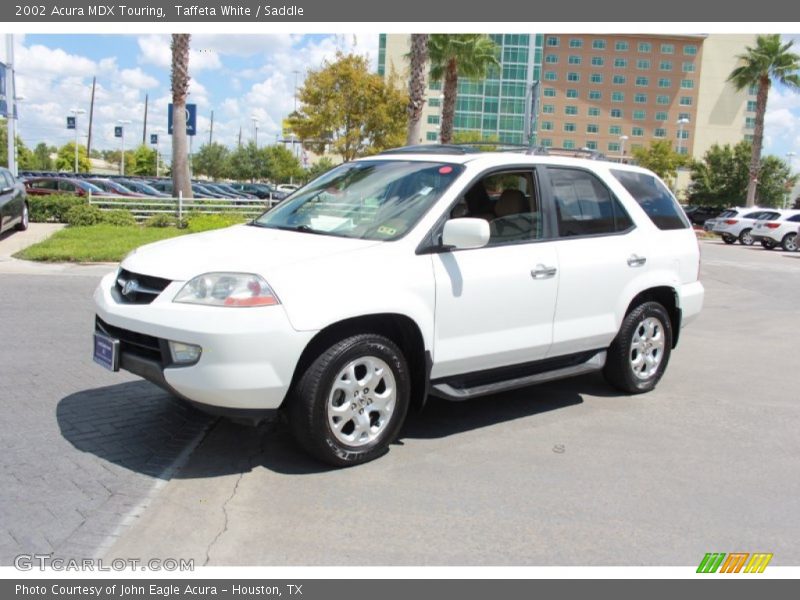 Taffeta White / Saddle 2002 Acura MDX Touring
