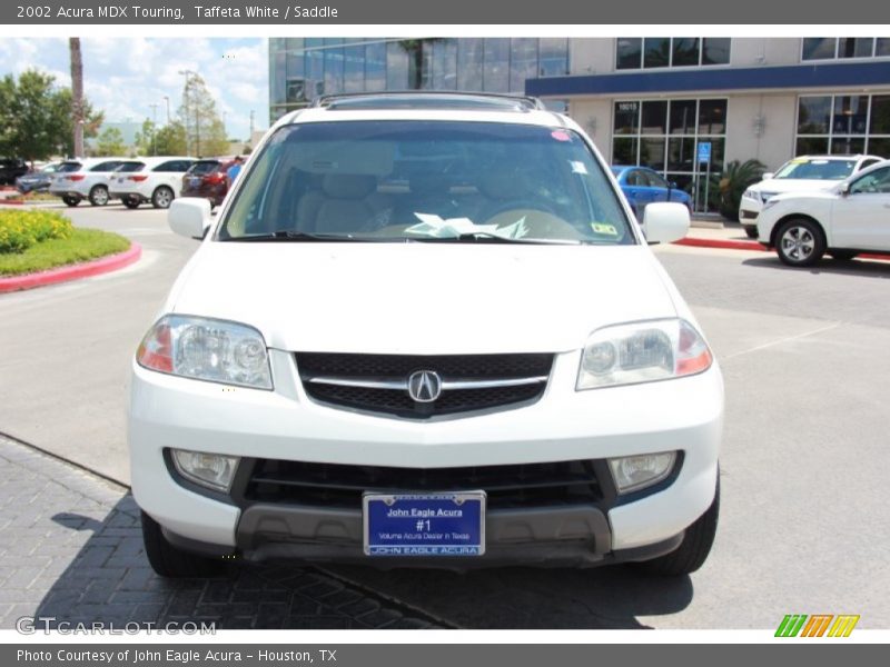 Taffeta White / Saddle 2002 Acura MDX Touring