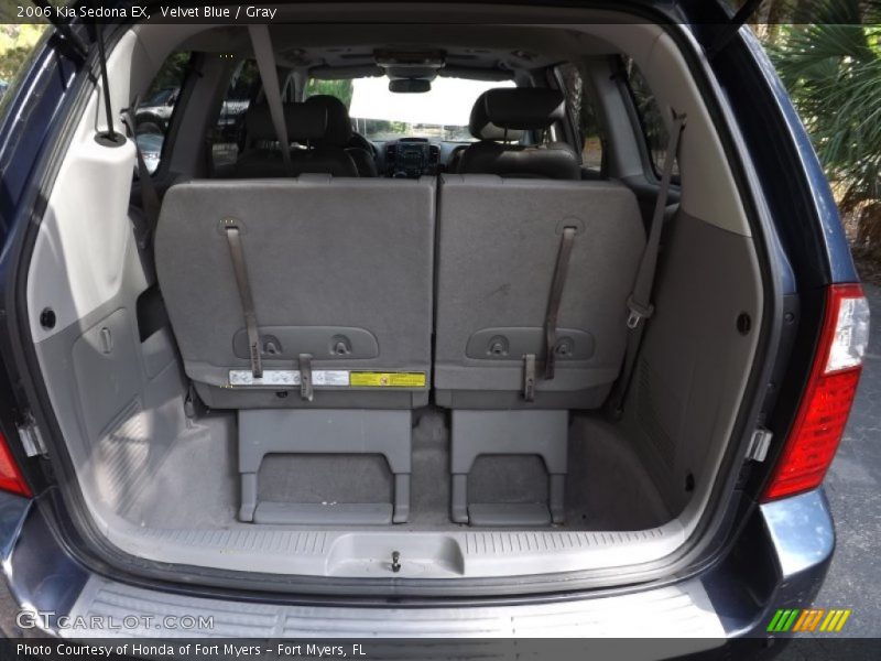 Velvet Blue / Gray 2006 Kia Sedona EX