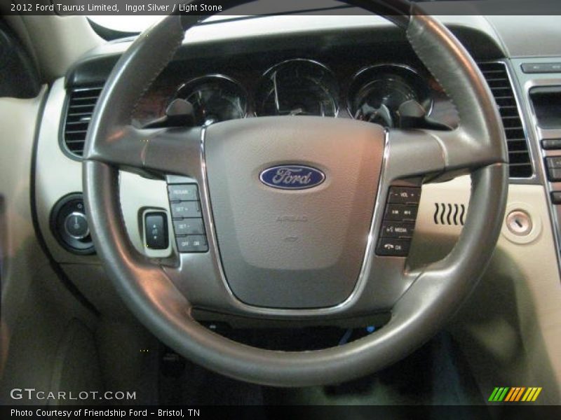 Ingot Silver / Light Stone 2012 Ford Taurus Limited