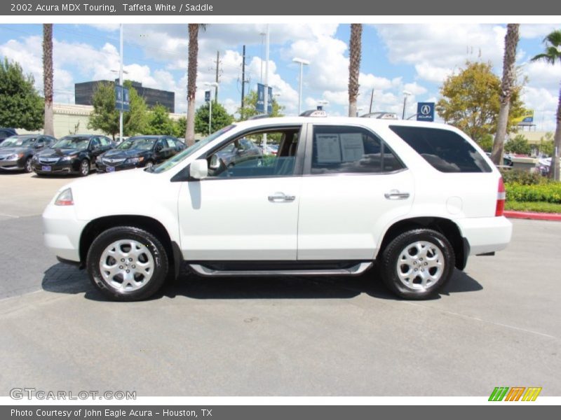 Taffeta White / Saddle 2002 Acura MDX Touring