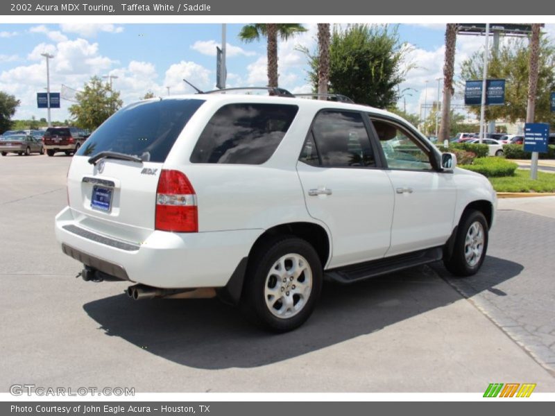 Taffeta White / Saddle 2002 Acura MDX Touring