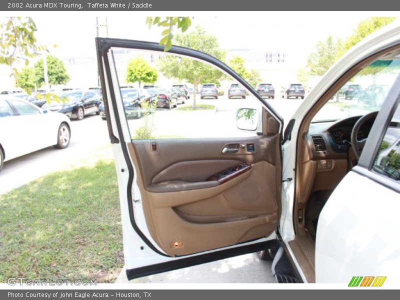 Taffeta White / Saddle 2002 Acura MDX Touring
