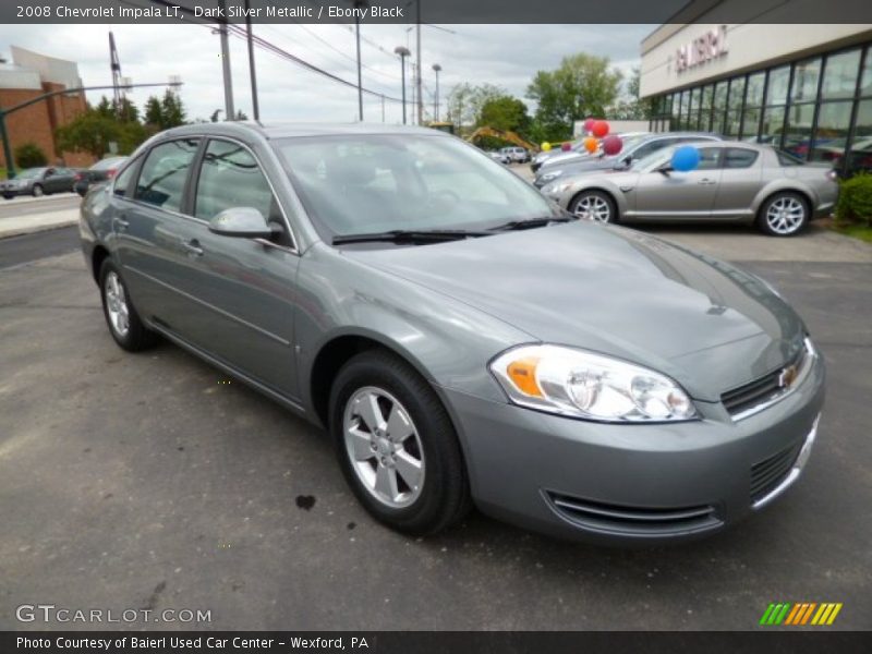 Dark Silver Metallic / Ebony Black 2008 Chevrolet Impala LT