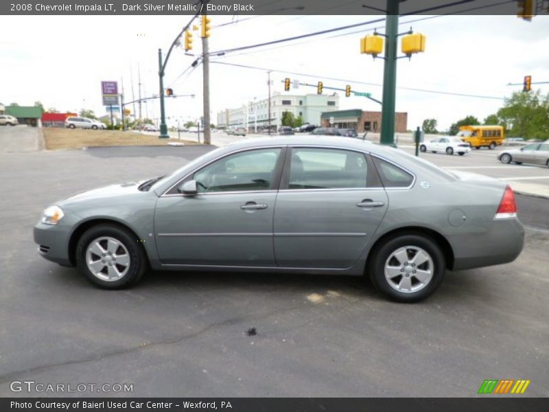 Dark Silver Metallic / Ebony Black 2008 Chevrolet Impala LT
