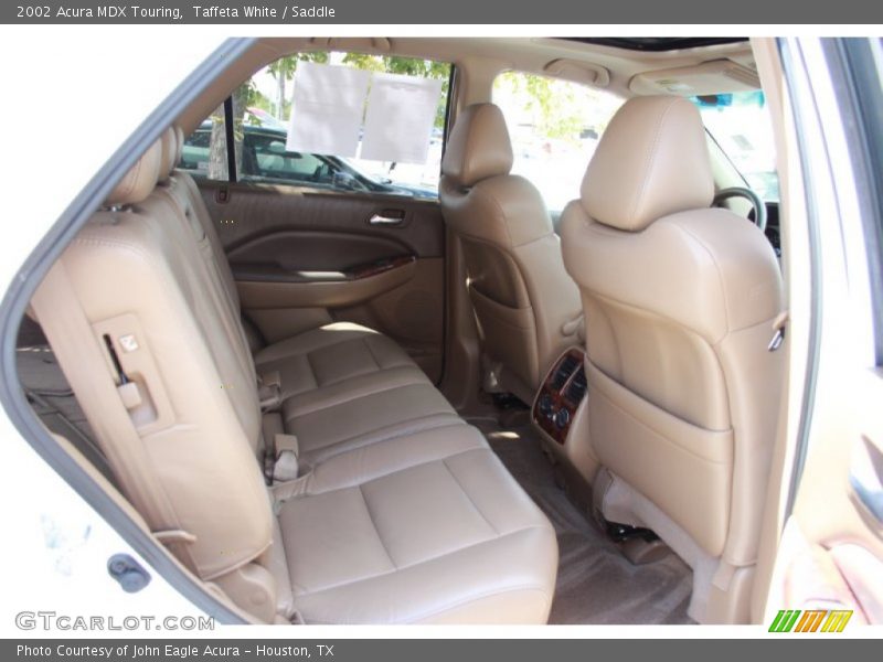 Taffeta White / Saddle 2002 Acura MDX Touring