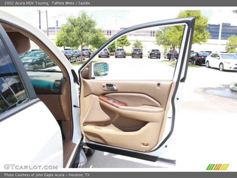 Taffeta White / Saddle 2002 Acura MDX Touring