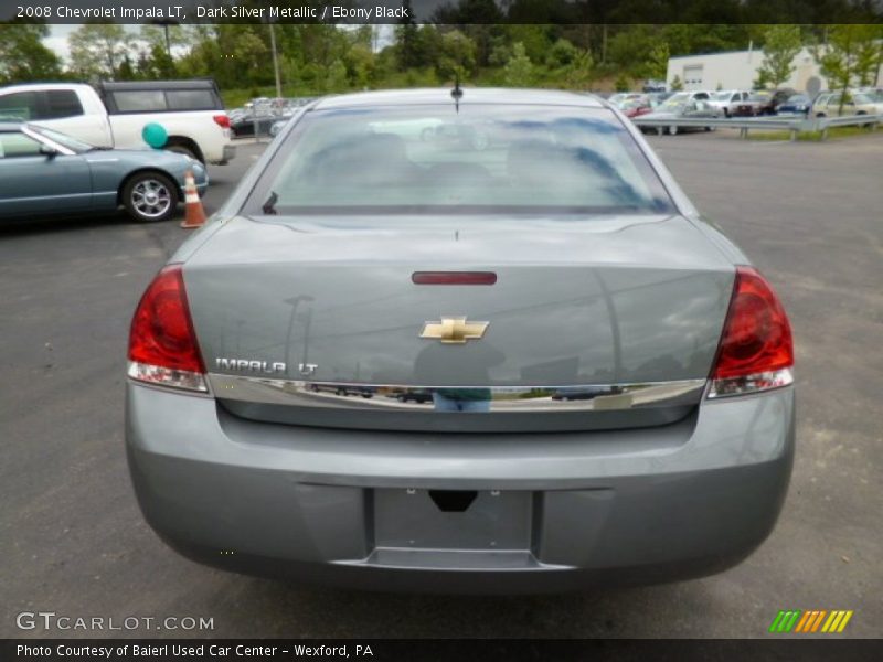 Dark Silver Metallic / Ebony Black 2008 Chevrolet Impala LT